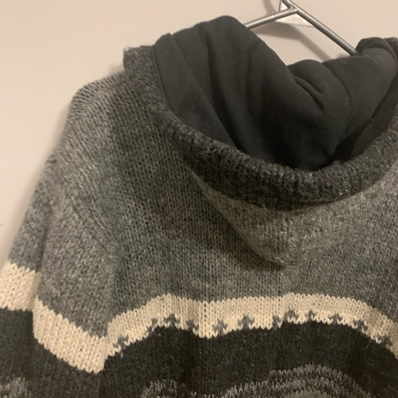 kyber Outerwear Wool Zip-Up Sweater - Size small - Picture 7 of 12